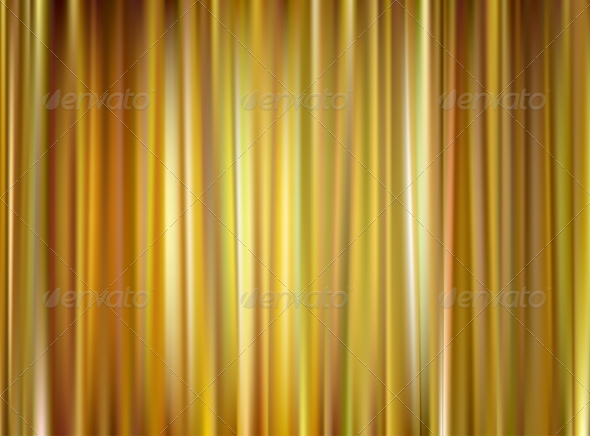 GraphicRiver Vector Gold Curtain 5968224 GraphicRiver Vector Gold Curtain 5968224