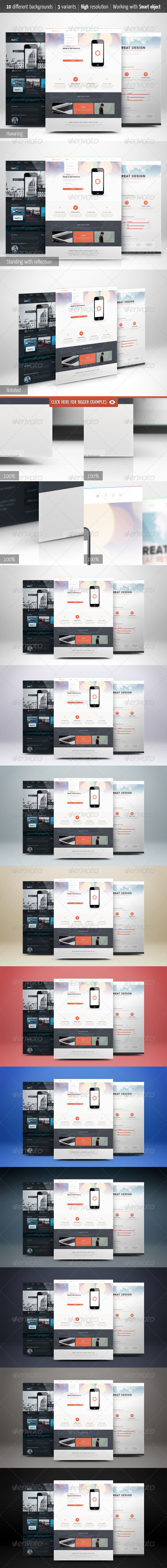 GraphicRiver Web Page Presentation Mockup with Studio Backdrops 5946642 GraphicRiver Web Page Presentation Mockup with Studio Backdrops 5946642