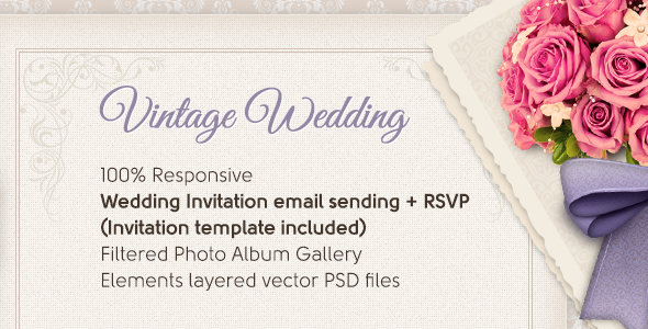 Vintage Wedding Theme