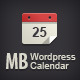 MB WordPress Calendar MB WordPress Calendar - CodeCanyon Item for Sale