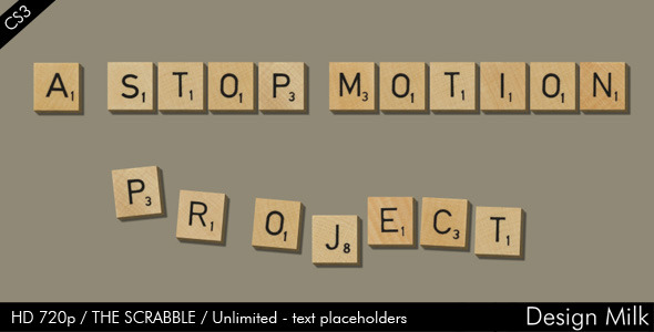 After Effects Project - VideoHive The Scrabble 631451 After Effects Project - VideoHive The Scrabble 631451