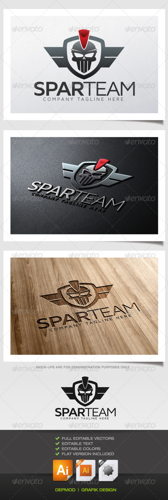 GraphicRiver Sparteam Logo 6120714