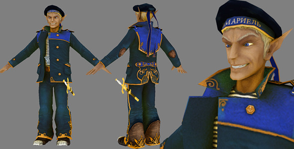 3DOcean Steampunk Elf Marine 6166529 3DOcean Steampunk Elf Marine 6166529