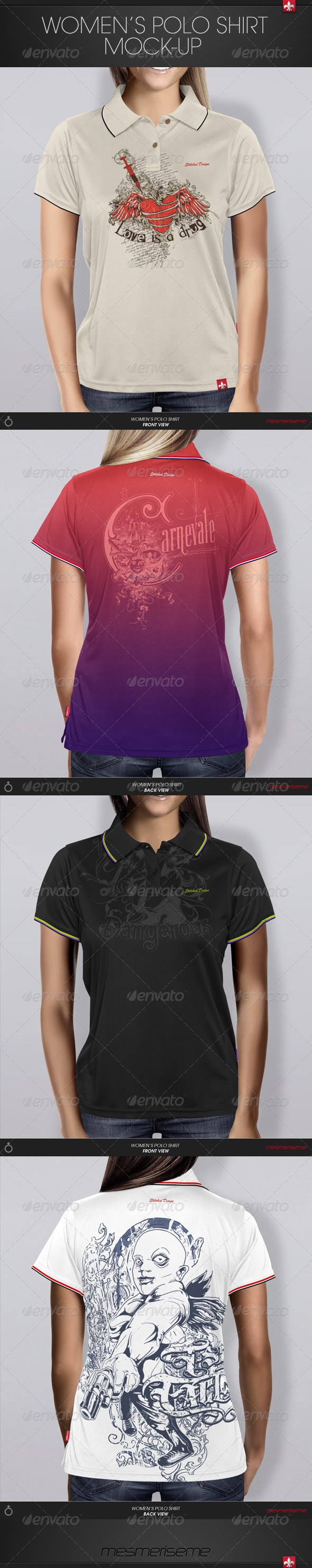 Download Polo Shirt Template Photoshop » Dondrup.com