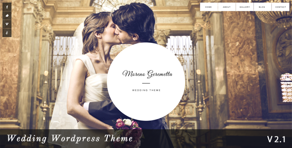 Moreno - Responsive Wedding Wordpress Theme