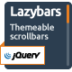 Lazybars - Themeable scrollbar jQuery plugin Lazybars - Themeable scrollbar jQuery plugin - CodeCanyon Item for Sale