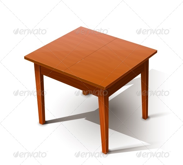 Stock Vector - GraphicRiver Wooden Table 6313608 » Dondrup.com