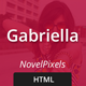 Gabriella - Responsive One Page Template Gabriella - Responsive One Page Template - ThemeForest Item for Sale