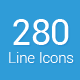 280 Line Icons