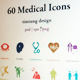 60 Medical Icons
