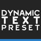 18 Smooth & Dynamic Text Presets 18 Smooth & Dynamic Text Presets - VideoHive Item for Sale