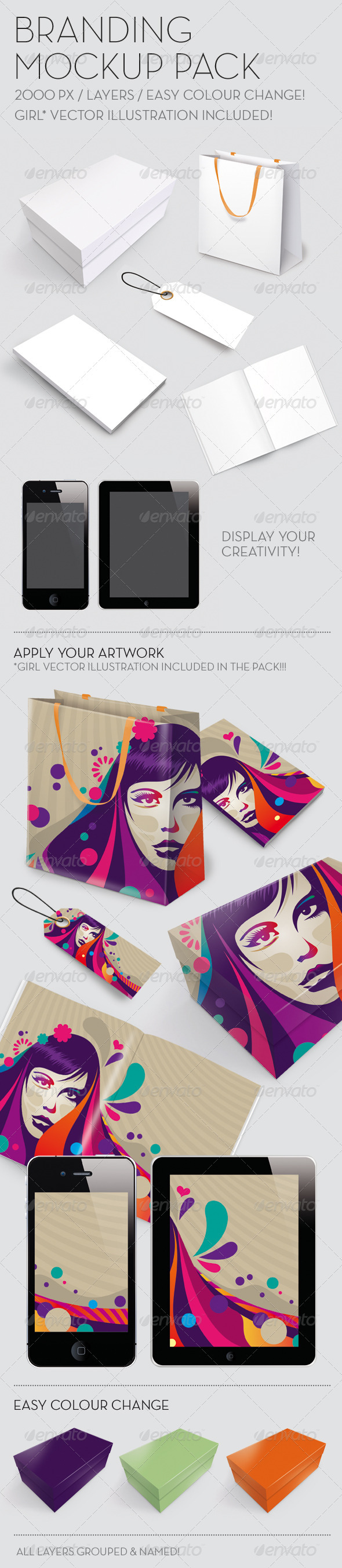 GraphicRiver Branding Mockup Pack 680938 GraphicRiver Branding Mockup Pack 680938