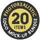 Photorealistic Logo Mock-Up Bundle Photorealistic Logo Mock-Up Bundle - GraphicRiver Item for Sale