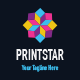 Printstar Logo Printstar Logo - GraphicRiver Item for Sale