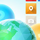Polygonal World Infographic Template Set Polygonal World Infographic Template Set - GraphicRiver Item for Sale