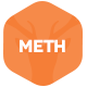 Meth - A a Tema Minimal Página Portfolio - Artículo ThemeForest en venta