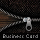 Zipper Business card with 7 colors Zipper Business card with 7 colors - GraphicRiver Item for Sale