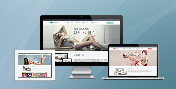 Fashion – Tema para Lojas de Roupas .