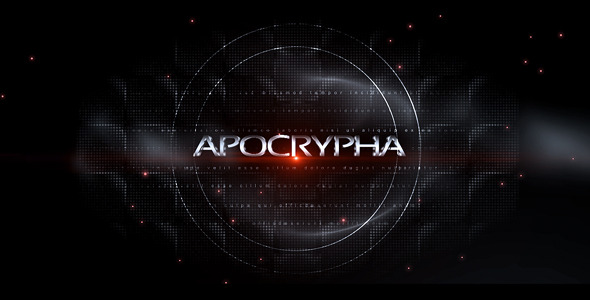 After Effects Project - VideoHive Apocrypha 720662 After Effects Project - VideoHive Apocrypha 720662