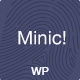Minic - Responsive Minimal WordPress Blog Template Minic - Responsive Minimal WordPress Blog Template - ThemeForest Item for Sale