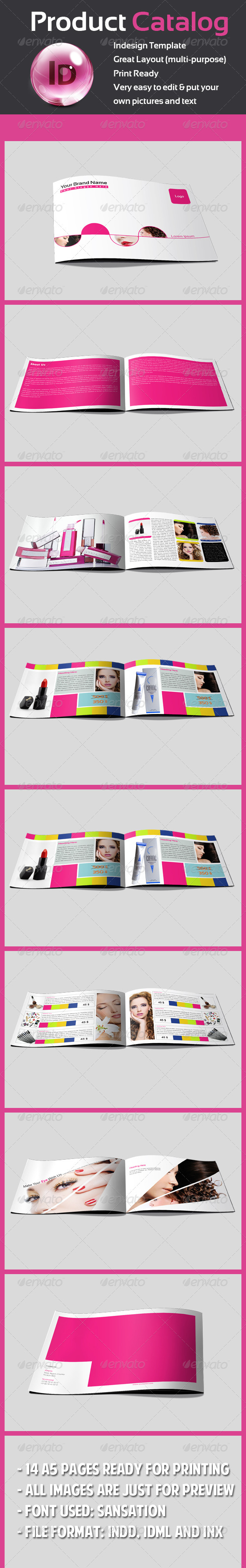 Graphic River Product Catalog Print Templates - Brochures Catalogs 725060 Graphic River Product Catalog Print Templates - Brochures Catalogs 725060