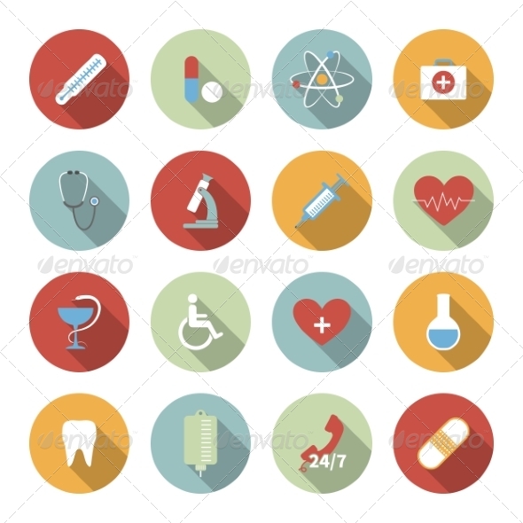 GraphicRiver Medical Icons 6945504