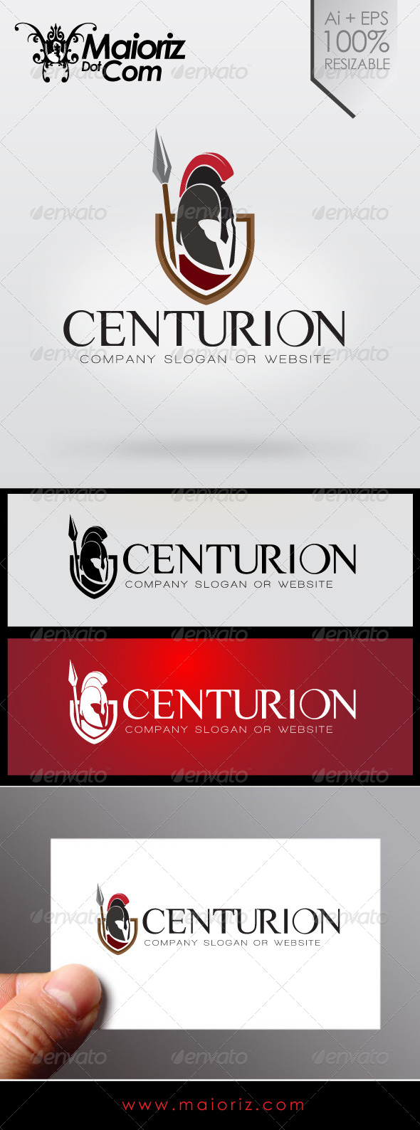 GraphicRiver Centurion Company Logo 7032384