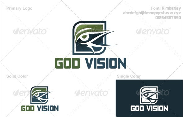Graphic River God Vision Logo Templates - Abstract 739236 Graphic River God Vision Logo Templates - Abstract 739236