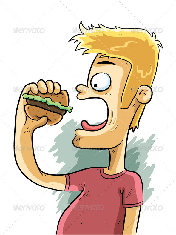 Graphic River Burger Time Vectors - Characters People 739988 Graphic River Burger Time Vectors - Characters People 739988