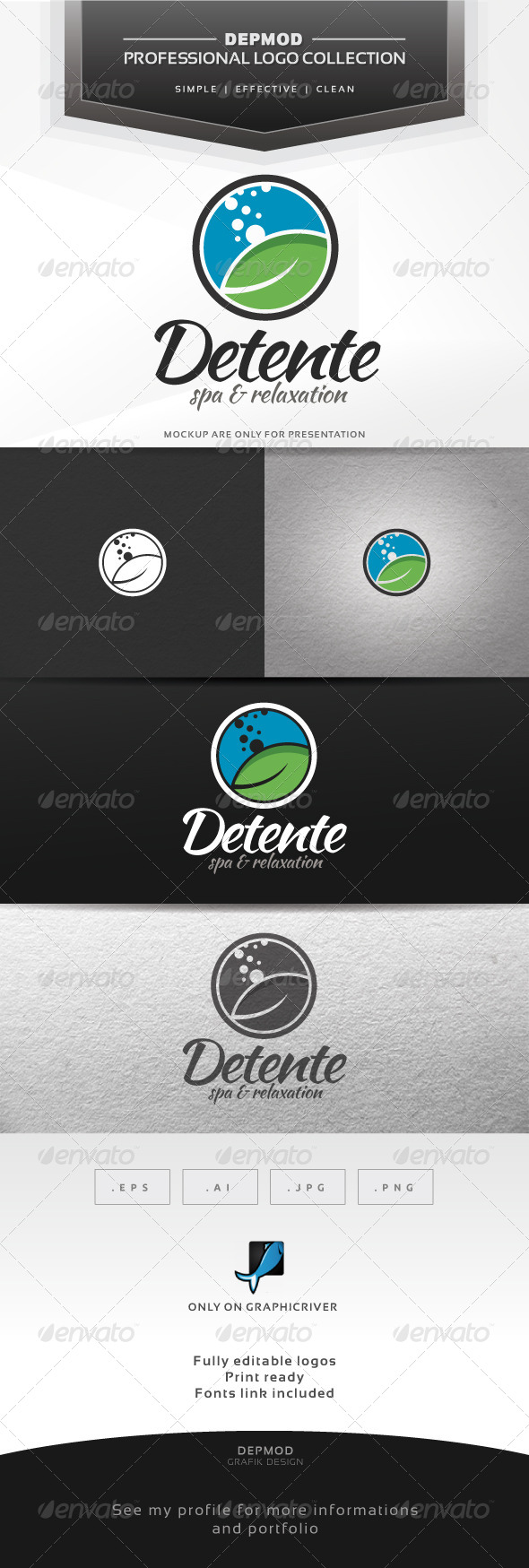 Detente Logo - Nature Logo Templates