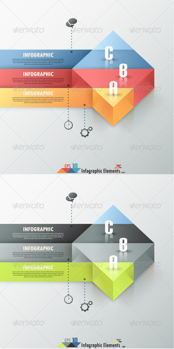 Modern Infographic Options Banner (Two Versions) - Infographics 