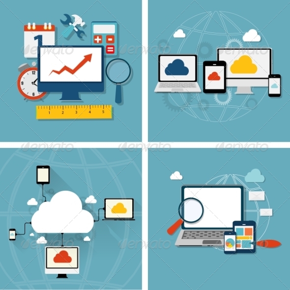 GraphicRiver Cloud Computing Concept 7189896 GraphicRiver Cloud Computing Concept 7189896