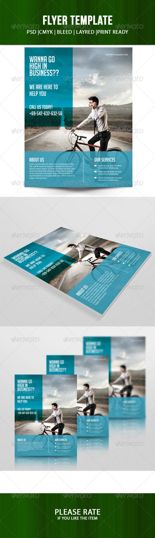 GraphicRiver Business Flyer Template 7191876 GraphicRiver Business Flyer Template 7191876