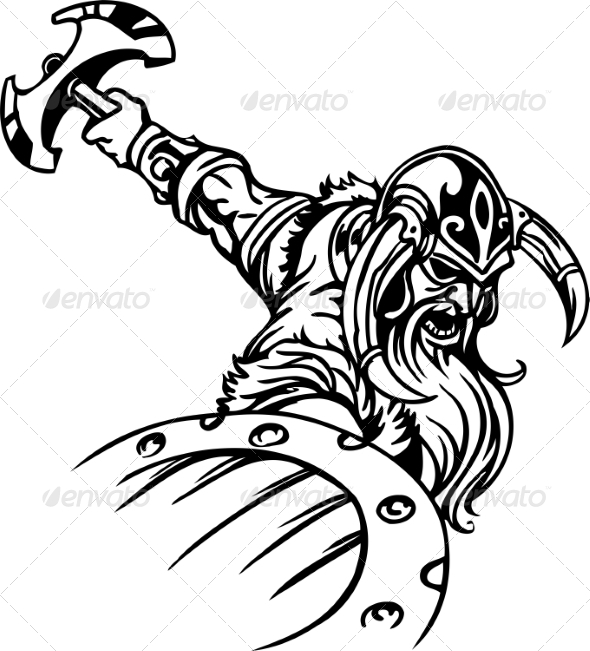 GraphicRiver Nordic Viking Vector Illustration Vinyl-Ready 7193928 GraphicRiver Nordic Viking Vector Illustration Vinyl-Ready 7193928