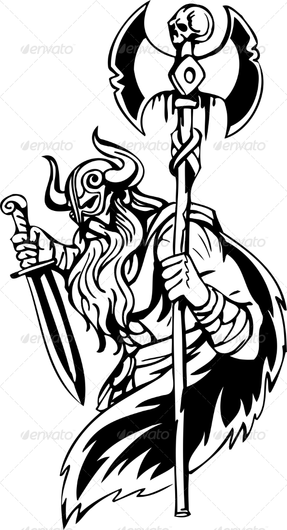 GraphicRiver Nordic Viking Vector Illustration Vinyl-Ready 7194129 GraphicRiver Nordic Viking Vector Illustration Vinyl-Ready 7194129
