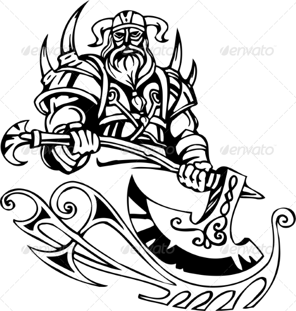 GraphicRiver Nordic Viking Vector Illustration Vinyl-Ready 7194131 GraphicRiver Nordic Viking Vector Illustration Vinyl-Ready 7194131