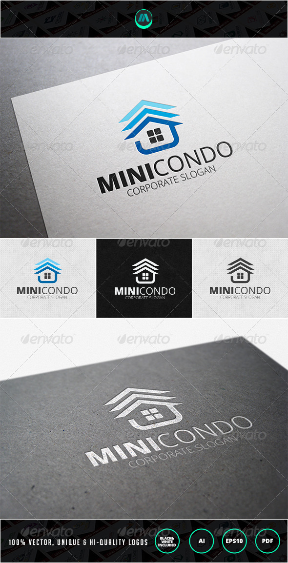 GraphicRiver Mini Condo Logo Template 7200467 GraphicRiver Mini Condo Logo Template 7200467