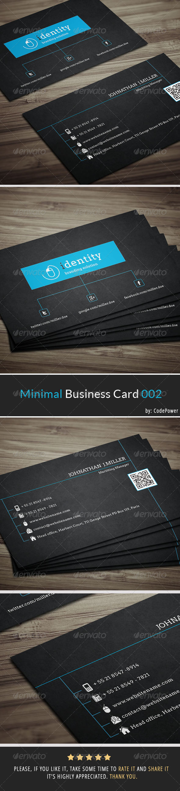 GraphicRiver Minimal Business Card 002 7202480 GraphicRiver Minimal Business Card 002 7202480