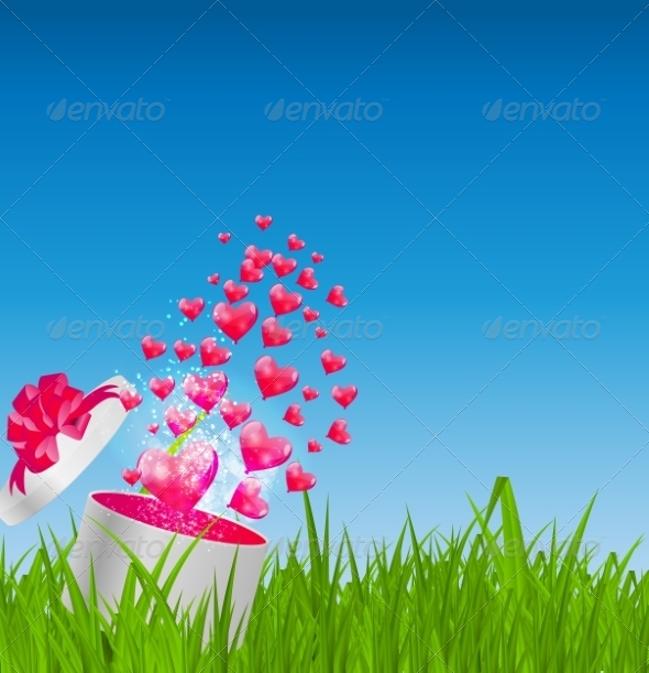 GraphicRiver Glossy Balloons on Drass Field Vector Illustration 7203201 GraphicRiver Glossy Balloons on Drass Field Vector Illustration 7203201