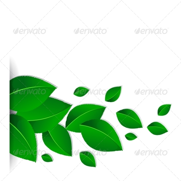 GraphicRiver Background with Green Leaves 7203429 GraphicRiver Background with Green Leaves 7203429