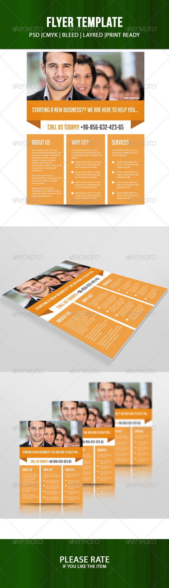 GraphicRiver Business Flyer Template 7203448 GraphicRiver Business Flyer Template 7203448