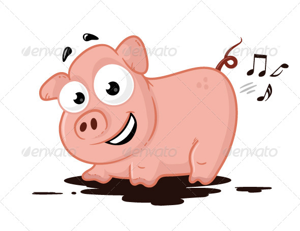 GraphicRiver Pig Musician 7204557 GraphicRiver Pig Musician 7204557
