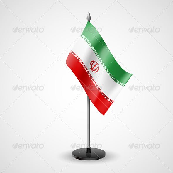 GraphicRiver Table Flag of Iran 7208880 GraphicRiver Table Flag of Iran 7208880