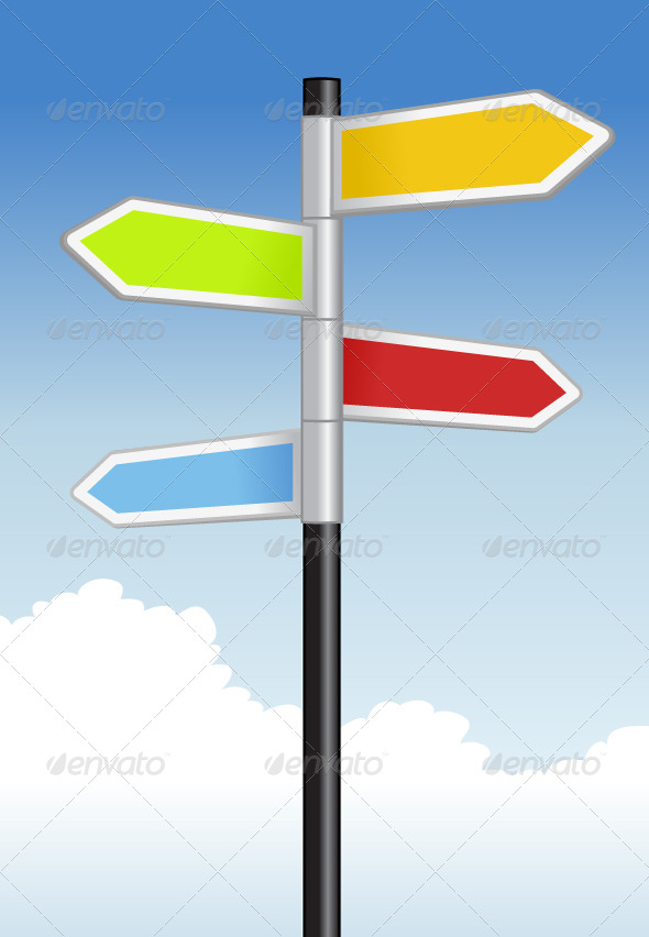 GraphicRiver Signpost 7209065 GraphicRiver Signpost 7209065