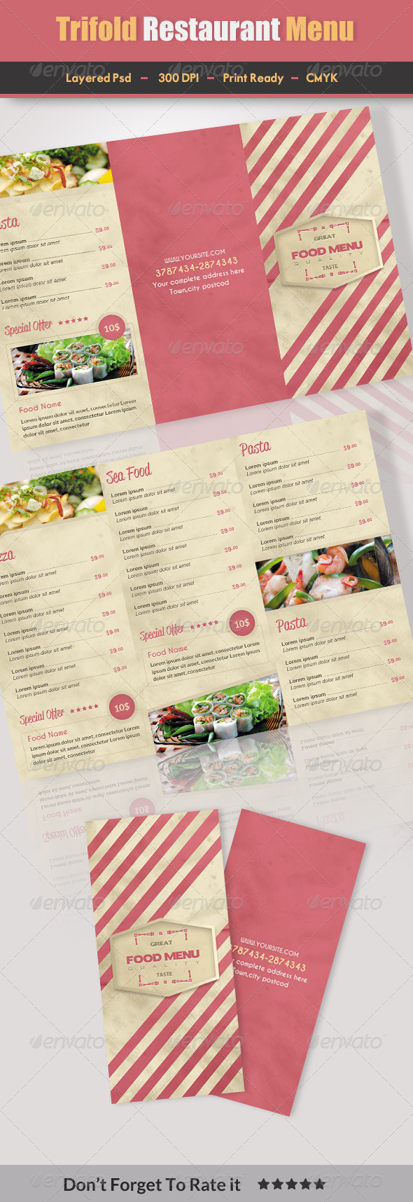 GraphicRiver Trifold Restaurant Menu 2 7209696 GraphicRiver Trifold Restaurant Menu 2 7209696