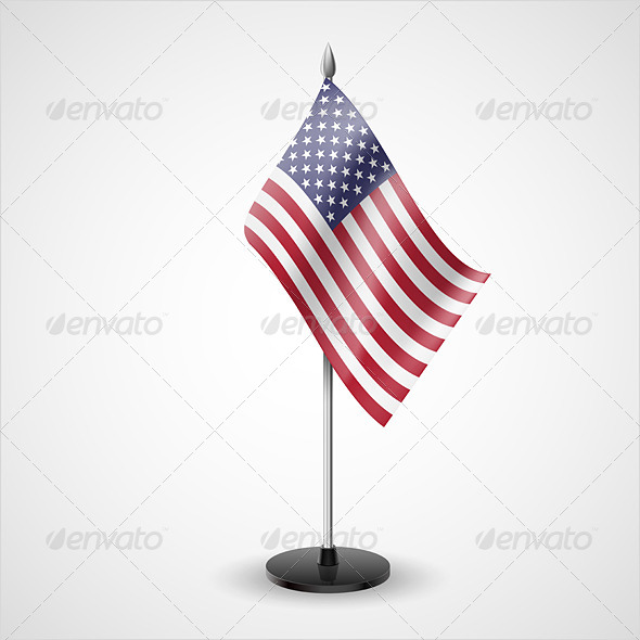 GraphicRiver Table Flag of USA 7211682 GraphicRiver Table Flag of USA 7211682