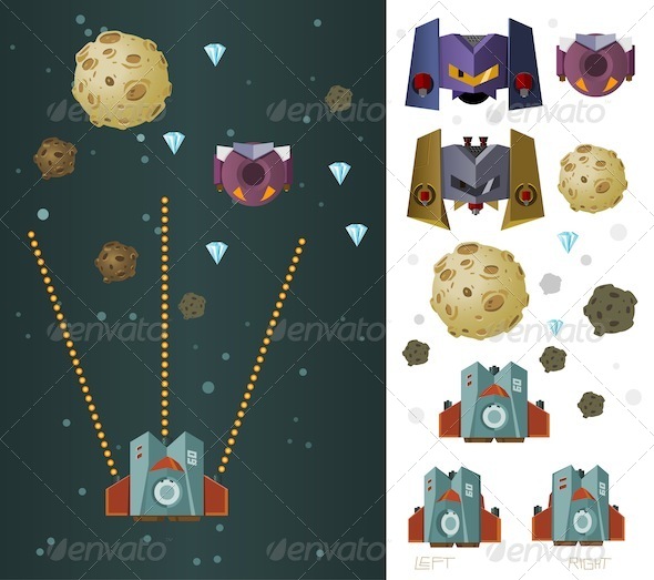 GraphicRiver Galaxy War Game Assets 7215349 GraphicRiver Galaxy War Game Assets 7215349