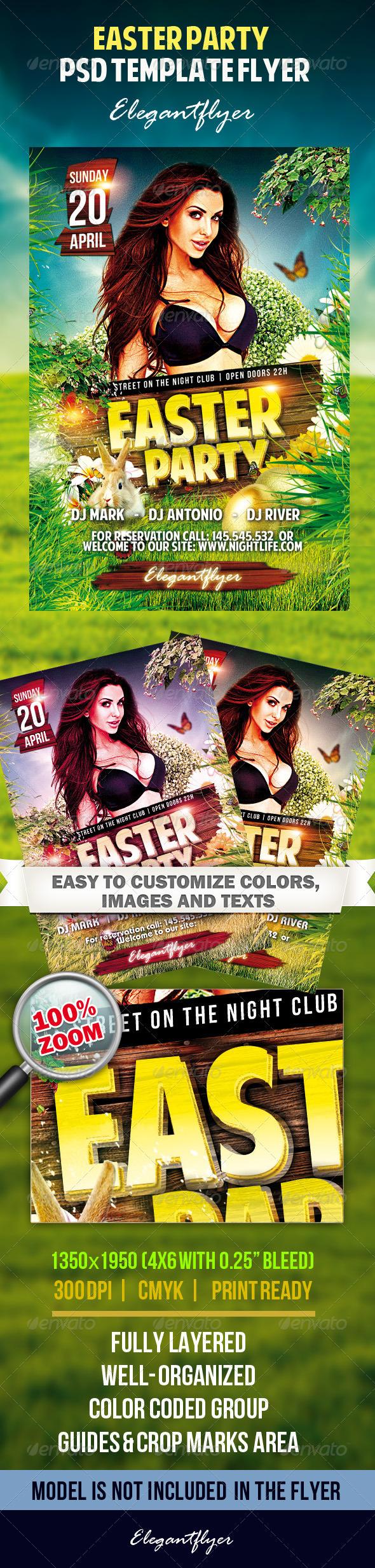 GraphicRiver Easter Party Flyer PSD Tempate 7215385 GraphicRiver Easter Party Flyer PSD Tempate 7215385