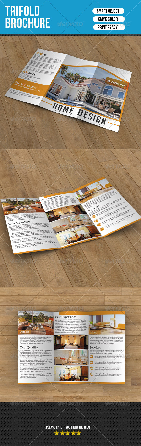 GraphicRiver Trifold Brochure-Real Estate Company 7216072 GraphicRiver Trifold Brochure-Real Estate Company 7216072