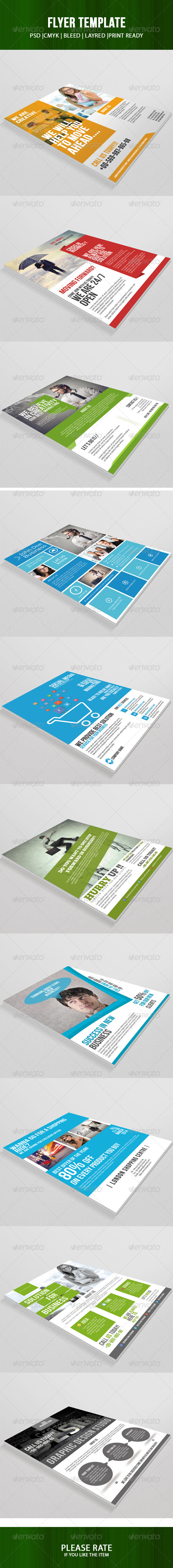 GraphicRiver 10 Flyer Template Bundle 7216168 GraphicRiver 10 Flyer Template Bundle 7216168
